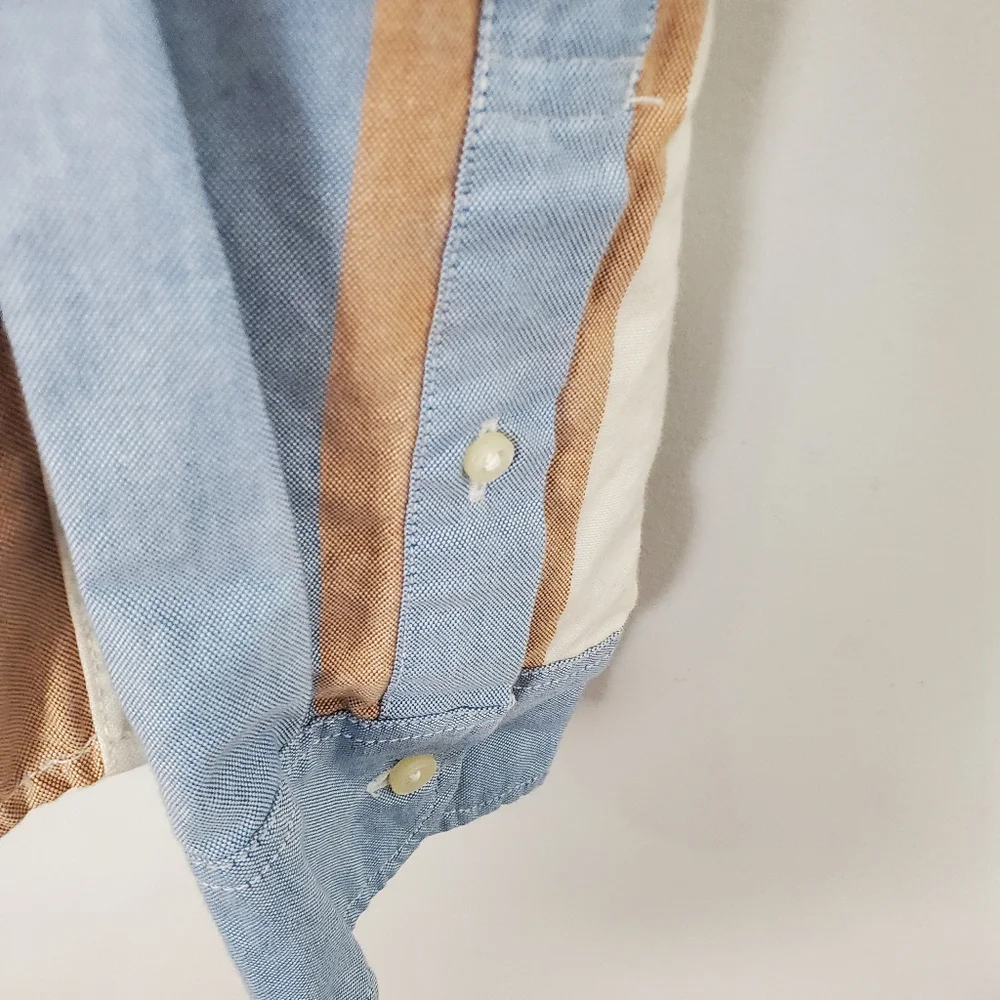 J.Crew Shirt Men's Slim Pima Cotton Colorful Button Down Size Small